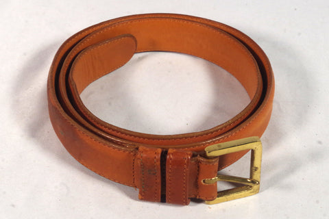 Fashionable Vintage Coach Leather Belt - Size 38